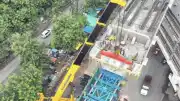 Hindistan Nagpur'da Dev Metro Projesi İçin Kritik Lojistik Operasyon Başlatıldı