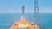 Çin'de Gravity-1 Roketiyle 9 Uydu Başarıyla Yörüngeye Yerleştirildi