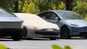 Palo Alto'da Tesla'nın Yeni Ekonomik Modeli İlk Kez Görüntülendi