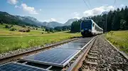 İsviçre'de Başlatılan Güneş Enerjili Demiryolu Projesinde İtalya Hamlesi