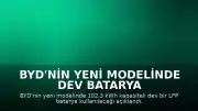 BYD'nin Yeni Modelinde Dev Batarya Teknolojisi Kullanılacak