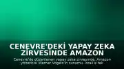 Cenevre'deki Yapay Zeka Zirvesinde Amazon Yöneticisine Protesto