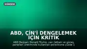 ABD, Çin'i Dengelemek İçin Kritik Bir Çip Malzemesine Yüzde 15 Gümrük Vergisi Uygulayacak