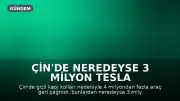 Çin'de Neredeyse 3 Milyon Tesla Geri Çağrıldı: Gizli Kapı Kolları Güvenlik Endişesi Yarattı