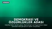 Demokrasi ve Özgürlükler Adası Semalarında Leylek Göçü Görsel Şölen Sundu