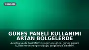 Güneş Paneli Kullanımı Artan Bölgelerde Elektrikli Araç Tercihi Yükseliyor
