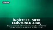 İngiltere, Sıfır Emisyonlu Araç Teknolojilerine 130 Milyon Sterlin Yatırım Yapıyor