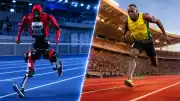 İnsansı Robotlar Usain Bolt'un Rekorunu Kırdı, Futbolda "Siuuu" Sevinci ve Sarı Kart Görüldü