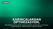Karıncalardan Optimizasyon, Arılardan Demokratik Karar Alma: Böceklerden Öğrenilecek 5 Ders