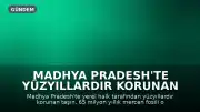 Madhya Pradesh'te Yüzyıllardır Korunan Taşın Sırrı Çözüldü: 65 Milyon Yıllık Mercan Fosili Çıktı