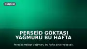 Perseid Göktaşı Yağmuru Bu Hafta Kuzey Yarım Küre'yi Aydınlatacak
