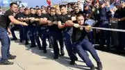 TEKNOFEST Mavi Vatan'da Halat Çekme Yarışması'nda Harp Filosu Komutanlığı Şampiyon Oldu