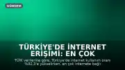 Türkiye'de İnternet Erişimi: En Çok Televizyonlar, En Az Oyuncaklar Kullanılıyor