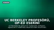 UC Berkeley Profesörü, Op-Ed Eserini Düzenlemek İçin Yapay Zeka Kullandığını İtiraf Etti