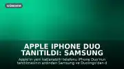 Apple iPhone Duo Tanıtıldı: Samsung ve Duolingo'dan Apple'a Dijital Göndermeler