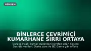 Binlerce Çevrimiçi Kumarhane Sırrı Ortaya Çıktı: Yasa Dışı Faaliyetler ve Finansal İşlemler Açığa Çıktı