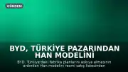 BYD, Türkiye Pazarından Han Modelini Çekti