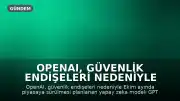 OpenAI, Güvenlik Endişeleri Nedeniyle Yeni Yapay Zeka Modelinin Çıkışını İptal Etti