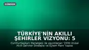Türkiye'nin Akıllı Şehirler Vizyonu: 5 Yıllık Strateji ve Eylem Planı Belirlendi