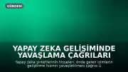 Yapay Zeka Gelişiminde Yavaşlama Çağrıları Yatırımcıları Endişelendirdi, Hisseler Düştü