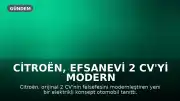 Citroën, Efsanevi 2 CV'yi Modern Elektrikli Konseptle Yeniden Canlandırıyor