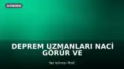 Deprem Uzmanları Naci Görür ve Ramazan Demirtaş Arasında İstanbul Depremi Büyüklüğü Tartışması