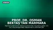 Prof. Dr. Osman Bektaş'tan Marmara Depremleri Hakkında Açıklama: Çınarcık Fayı'ndaki Hareketlilik Değerlendirilmeli