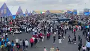 Şanlıurfa'da Yağmura Rağmen TEKNOFEST'e Yoğun Katılım