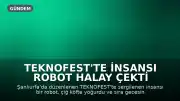 Teknofest'te İnsansı Robot Halay Çekti