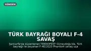 Türk Bayrağı Boyalı F-4 Savaş Uçağı TEKNOFEST'te Büyük İlgi Görüyor