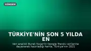 Türkiye'nin Son 5 Yılda En Çok Merak Ettiği Konular Google Verileriyle Ortaya Kondu