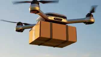 Dev Drone ile Çay Teslimatı: Kuryelere Yeni Rakip