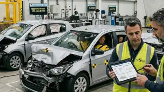 Toyota Starlet'in Güney Afrika Çarpışma Testlerinde Güvenlik Sınıfta Kaldı