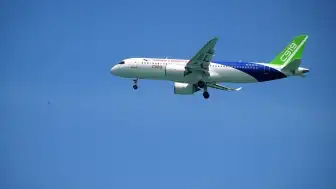 Çin'in Yerli Üretimi C919 Yolcu Uçağı Uluslararası Seferlerine Başlıyor
