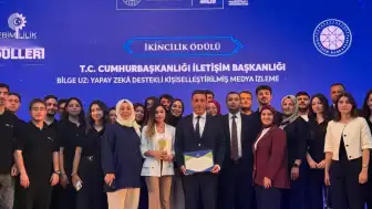 İletişim Başkanlığının Yapay Zeka Projesi "Bilge Uz"a Ödül Verildi