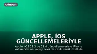 Apple, iOS Güncellemeleriyle Yapay Zekâ ve Kullanıcı Deneyimini Geliştirdi