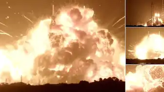 Blue Origin'in New Glenn Roketi Test Sırasında Patladı