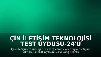 Çin İletişim Teknolojisi Test Uydusu-24'ü Uzaya Fırlattı