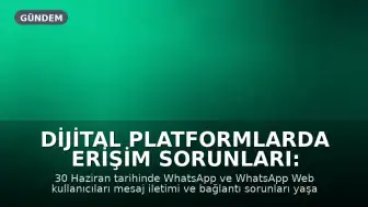 Dijital Platformlarda Erişim Sorunları: WhatsApp Web Kullanıcıları Bağlantı Problemi Yaşıyor