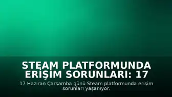 Steam Platformunda Erişim Sorunları: 17 Haziran Çarşamba Kesintisi Hakkında Detaylar