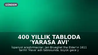 400 Yıllık Tabloda 'Yarasa Avı' Keşfi: Bilim Dünyası Şaşkın
