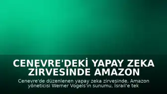 Cenevre'deki Yapay Zeka Zirvesinde Amazon Yöneticisine Protesto
