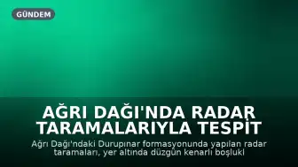 Ağrı Dağı'nda Radar Taramalarıyla Tespit Edilen Boşluklar Nuh'un Gemisi İddialarını Güçlendirdi