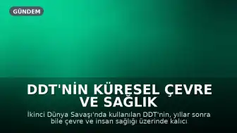 DDT'nin Küresel Çevre ve Sağlık Üzerindeki Kalıcı Etkileri