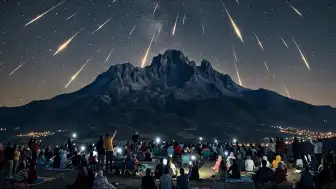 Erciyes'te Perseid Göktaşı Yağmuru Gözlem Şöleni Düzenlenecek