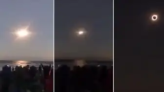 İzlanda'da Tam Güneş Tutulması Gündüzü Geceye Çevirdi
