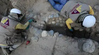 Peru'da Yaklaşık 1400 Yıllık İskelet Kalıntıları Bulundu