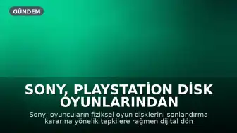 Sony, PlayStation Disk Oyunlarından Vazgeçmiyor