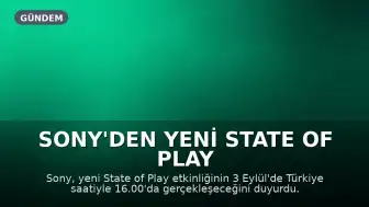 Sony'den Yeni State of Play Duyurusu: 3 Eylül Tarihi Belirlendi