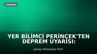 Yer Bilimci Perinçek'ten Deprem Uyarısı: Batı Marmara ve Yedisu Fayı Risk Altında